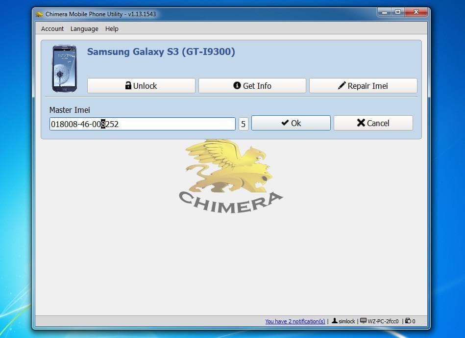 لایسنس 12 ماهه اورجینال فول اکتیو فعال کننده دانگل Chimera