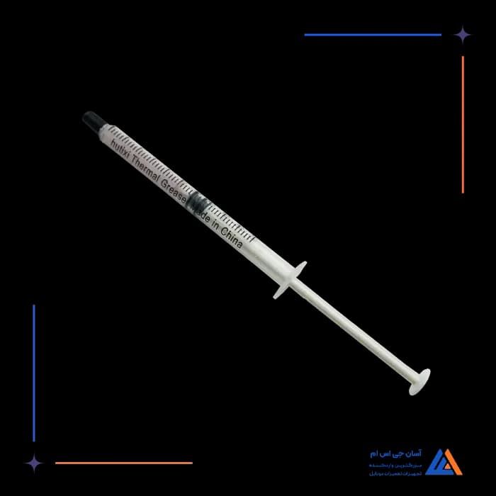 خمیر سیلیکونی سرنگی 0.5M