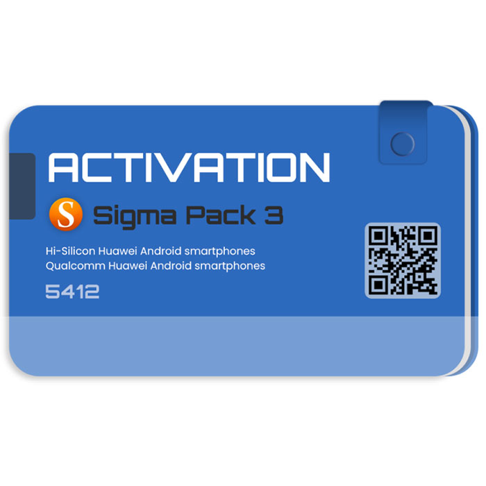 اکتیو پک 3 باکس Sigma مناسب آنلاک FRP گوشی های هواوی و چینی