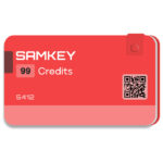 کردیت 99 تایی SAMKEY مناسب آنلاک سریع گوشی های موبایل سامسونگ