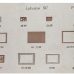 شابلون آی سی P3019 مناسب پایه سازی IC برد گوشی های موبایل آیفون 5c