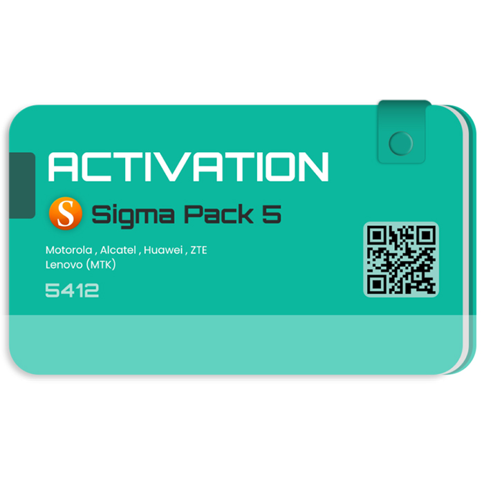 اکتیو پک 5 باکس Sigma مناسب اصلاح سریال IMEI گوشی های موبایل هواوی