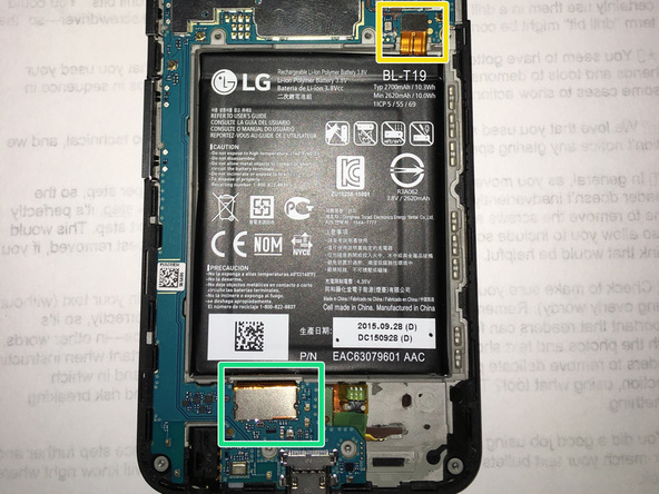 تعویض تاچ ال سی دی Nexus 5X - مرحله 6