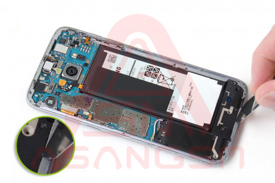 تعویض سیم آنتن GSM گلکسی S7 Edge - مرحله 13