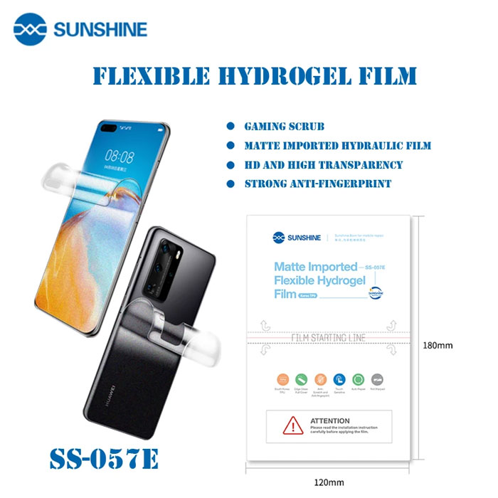 ورق گلس گوشی SS-057 دستگاه برش Sunshine SS-890C مناسب گوشی موبایل