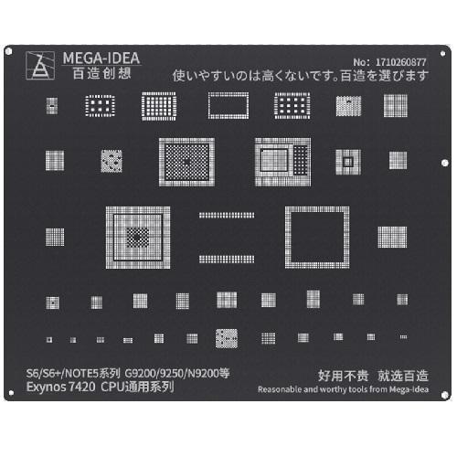 شابلون  MEGA IDEA 7420 CPU QL30 مناسب تعمیرات گوشی موبایل