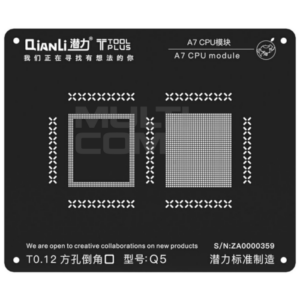 شابلون دو بعدی کیانلی Qianli 2d A7 cpu آیفون مناسب پایه سازی گوشی موبایل