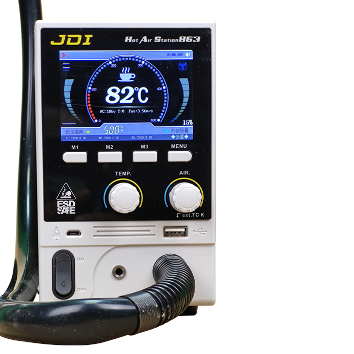 هیتر دیجیتال 1600 وات JDI 863 مناسب تعمیرات گوشی موبایل