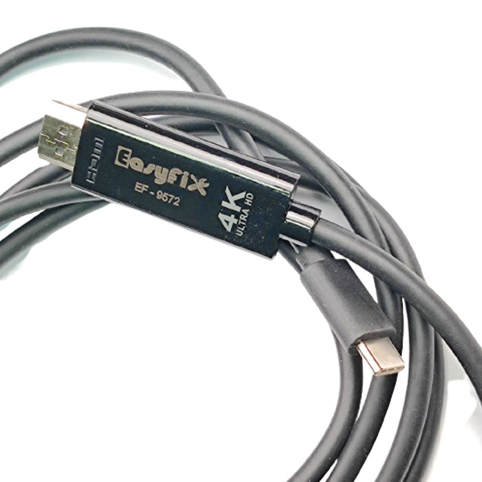 کابل تبدیل 1.8 متری Type-c به HDMI ایزی فیکس مدل EF-9572