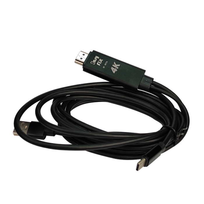 کابل تبدیل USB-C به HDMI ایزی فیکس مدل EF-9572A طول 1.6